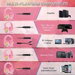 Noise Cancelling Gaming Headset with Adjustable Mic