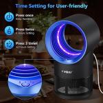 Indoor Fly Trap with Suction and Sticky Boards