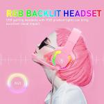 Noise Cancelling Gaming Headset with Adjustable Mic