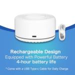 Outdoor Mosquito Repellent Device with Citronella Refills