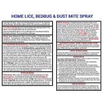 Lice and Bed Bug Spray for Home Use