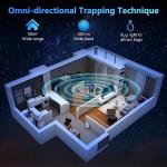 Indoor Fly Trap with Suction and Sticky Boards