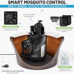 Biogents Mosquitaire Outdoor Mosquito Trap with Sweetscent Lure | Eco-Friendly, Pesticide-Free, Pet-Safe Repellent Alternative | Electric Catcher for Comprehensive Mosquito Control
