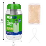 Outdoor Reusable Fly Traps - 3-Pack