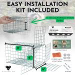 One Way Animal Exit Door - 6" Excluder Device