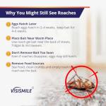 Indoor and Outdoor Cockroach Repellent - 16 PCS