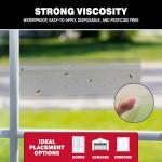 Catchmaster Window Fly Traps 12-Pack, Fruit Fly Traps for Indoors, Disposable Bulk Bug Catcher, Waterproof Insect Glue Trap, Adhesive Strips, Pet Safe Pest Control for Home, Kitchen, & Garage