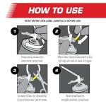 Tomcat Rodent Block Expanding Foam Barrier, Fills Gaps to Keep Mice From Entering the Home, 12 oz.