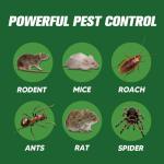 LAQDECDV Pest Control, Mouse Repellent Pouches, Rodent Repellent, Mice Repellant Indoor, Peppermint Mice to Repel Spider, Ant, Roach & Mosquito, Rat Repellant Outdoor, Keep Mouse Out of Camper-8P