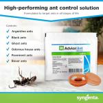 Advion Ant Bait Arena, 12-Count Bag, Effective Bait in A Small Plastic Arena for Easy Placement, Formulated with 0.1% Indoxacarb, Indoor and Outdoor Use, for Control of Most Major Ant Species
