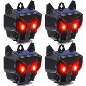 Lulu Home Solar Animal Repeller - 4 Packs