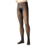 Warm Fleece-Lined Raccoon Tights for Winter