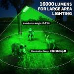 BINGLUX Waterproof Green Hog Hunting Light