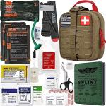 Tactical Emergency Trauma Kit with Tourniquet and Splint