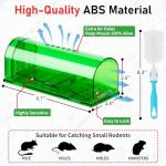 Humane Mouse Traps 4 Pack - Reusable and Safe