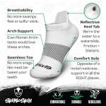 Anti-Odor Moisture-Wicking Ankle Socks for Everyone