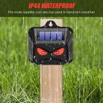 Solar Animal Repeller Lights for Yard and Garden