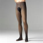 Warm Fleece-Lined Raccoon Tights for Winter