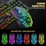 Gaming Mouse, Keyboard & Headset Combo with LED