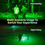 BINGLUX Waterproof Green Hog Hunting Light
