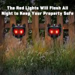 Lulu Home Solar Animal Repeller - 4 Packs