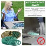 W4W Mosquito Repellent Coils - 12 Coils, 6 Stands