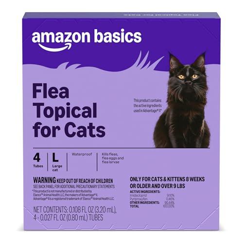 Amazon Basics Flea Treatment for Large Cats
