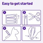 Amazon Basics Flea Treatment for Large Cats