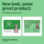 Amazon Basics Flea and Tick Topical Treatment for Cats (Over 1.5 Pounds), 6 Count (Previously Solimo)
