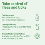 Amazon Basics Flea and Tick Topical Treatment for Cats (Over 1.5 Pounds), 6 Count (Previously Solimo)