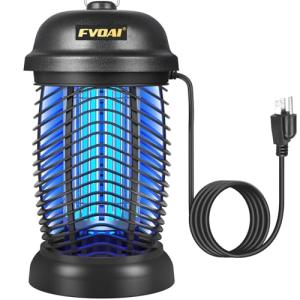 FVOAI Outdoor Bug Zapper and Mosquito Trap
