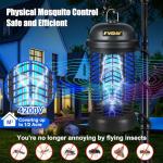 FVOAI Outdoor Bug Zapper and Mosquito Trap