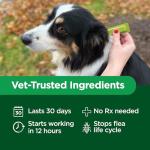 TevraPet Activate II Flea and Tick Drops for Small Dogs