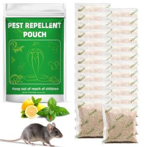 24 Pack Peppermint Skunk & Mouse Repellent Pouches