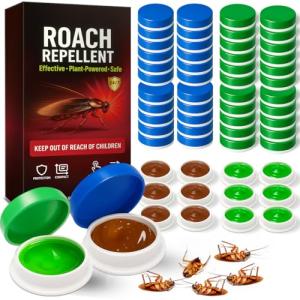 72 Pack Roach Bait Gel Stations for Homes