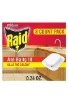 Raid Ant Baits, Child Resistant Indoor Killer, 8 Count