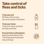 Amazon Basics Flea, Tick & Mosquito Topical Treatment for Large Dogs (21-55 pounds), 6 Count (Previously Solimo)