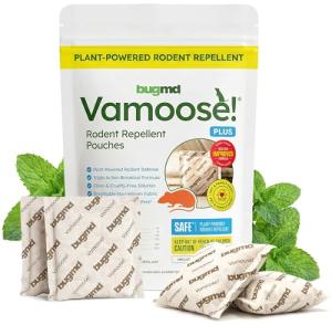 BugMD Vamoose! Natural Peppermint Mouse Repellent Pouches