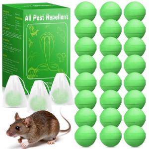 24 Pack Peppermint Natural Skunk and Rodent Repellent