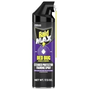 Raid MAX Bed Bug Foaming Spray, 17.5 oz