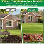 Qualirey Pest Control Exhaust Pipe Attachment for Rodents