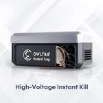 Electric Rodent Trap with Sound and Light Alarm