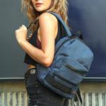Smell Proof Skunk Mini Backpack - Blue