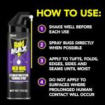 Raid MAX Bed Bug Foaming Spray, 17.5 oz