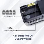 Electric Rodent Trap with Sound and Light Alarm