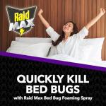 Raid MAX Bed Bug Foaming Spray, 17.5 oz
