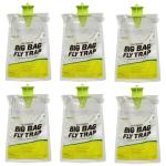 RESCUE! Big Bag Fly Trap – Disposable, Outdoor Use - 6 Traps