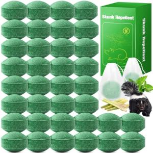 Peppermint Raccoon and Skunk Repellent Balls, 36 Pack