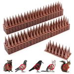 20 Pack Bird Deterrent Spikes for Outdoor Use
