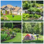 Solar Ultrasonic Animal Repellent Device for Gardens